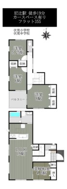 奈良市宝来町1号棟：新築戸建 間取り図