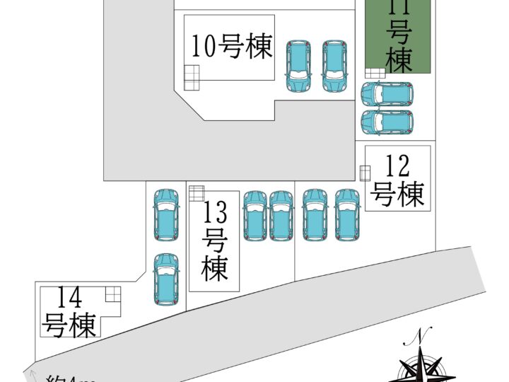 桜井市橋本　第1-11号棟：新築戸建