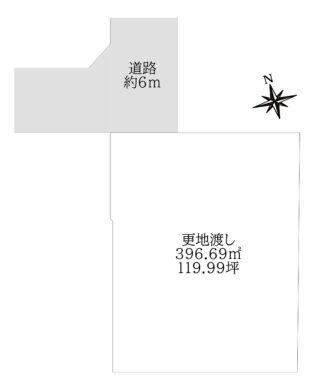 二階堂上ノ庄町：土地 間取り図