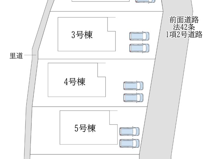 天理市中町21-1期-1～8号棟：新築戸建