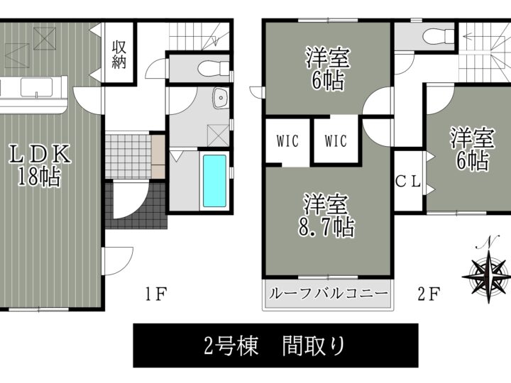 天理市柳本町22-1期1～3号棟：新築戸建