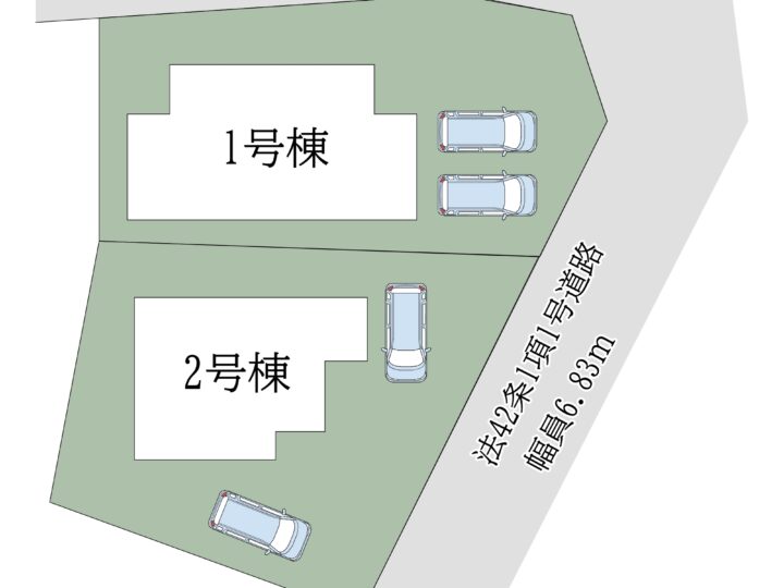 奈良市第1西大寺高塚町1号棟：新築戸建