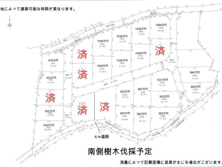 天理市石上町1・2・10号地：土地