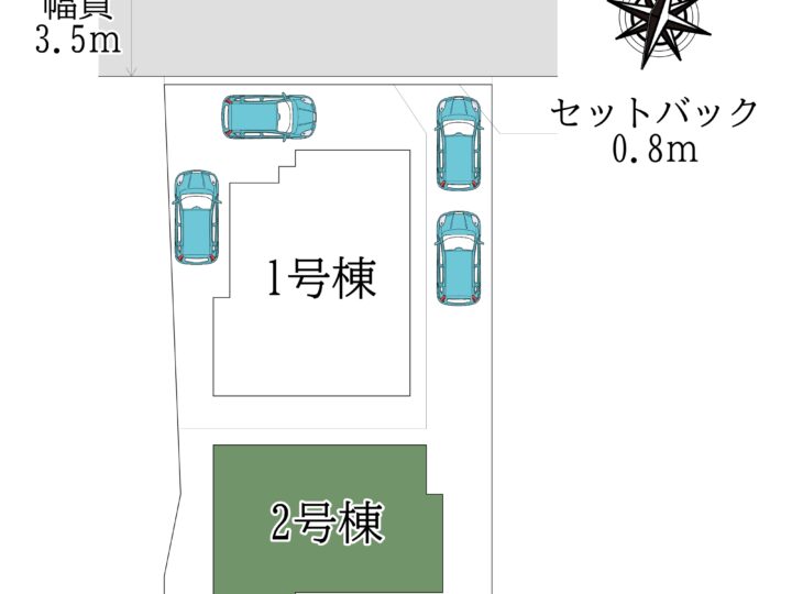 桜井市慈恩寺5期1・2号棟：新築戸建