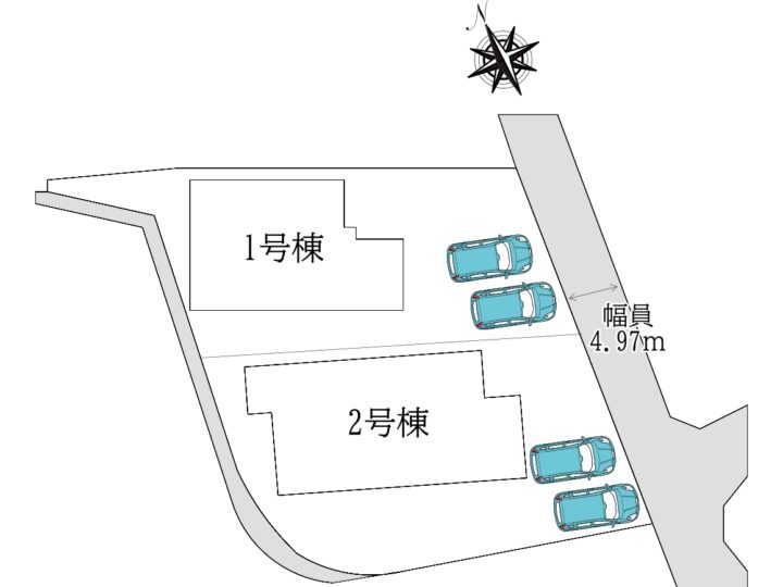 奈良市第2西大寺竜王町1・2号棟：新築戸建