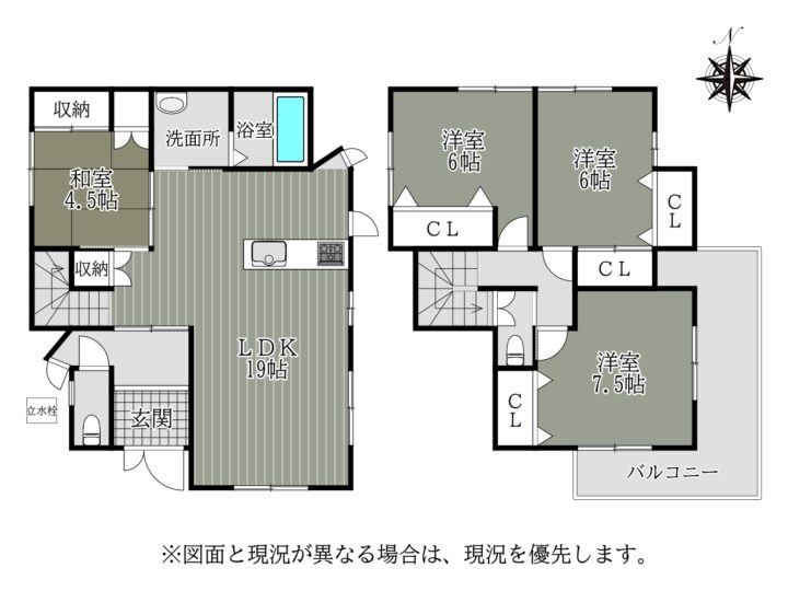 天理市富堂町：中古戸建