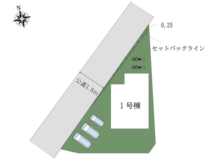 桜井市阿部3期1号棟：新築戸建