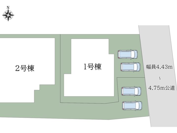 奈良市第1古市町1・2号棟：新築戸建