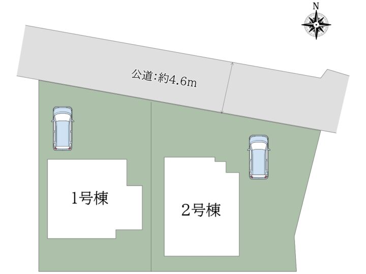 奈良市古市町1・2号棟：新築戸建