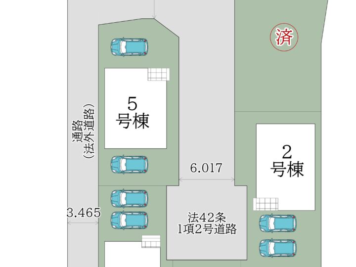 奈良市杏町第1-3・5号棟：新築戸建
