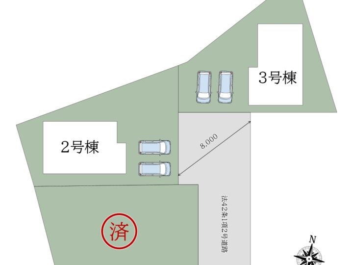 奈良市川上町22-1期2・3号棟：新築戸建