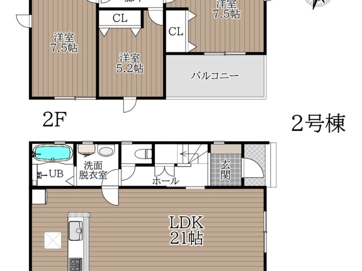 奈良市川上町22-1期2・3号棟：新築戸建