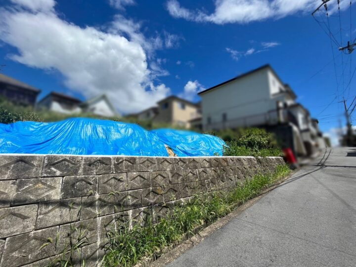 上牧町米山台B号地：土地