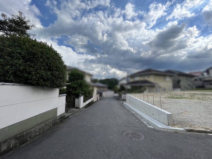 斑鳩町龍田北：土地