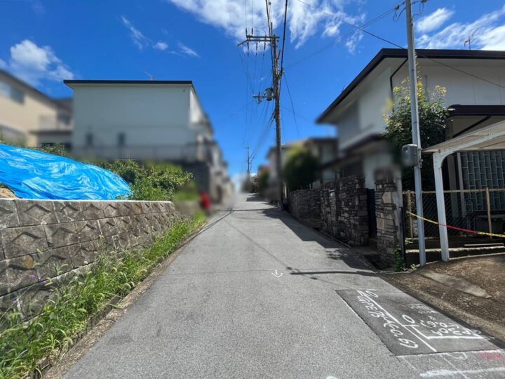 上牧町米山台B号地：土地