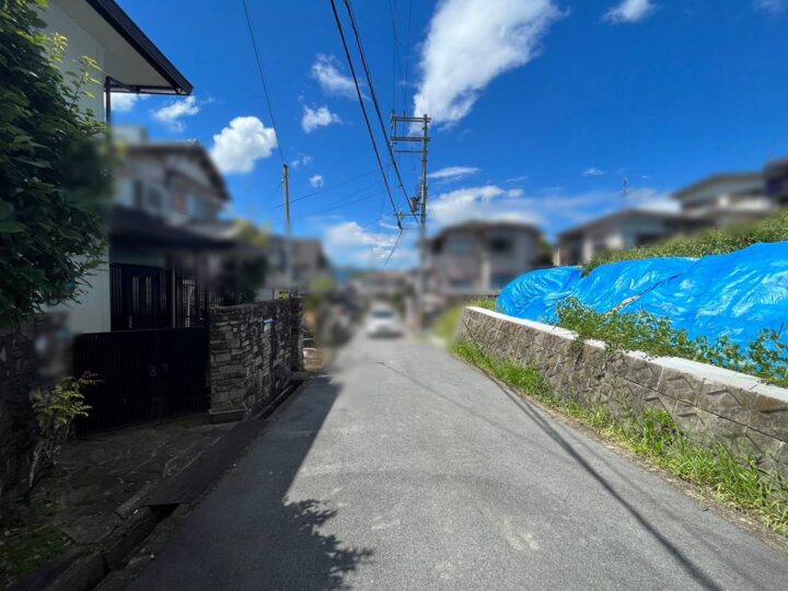 上牧町米山台B号地：土地