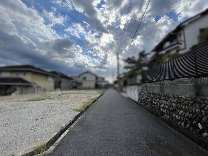 斑鳩町龍田北：土地