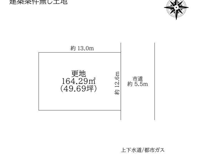 御所市御国通り1丁目：土地