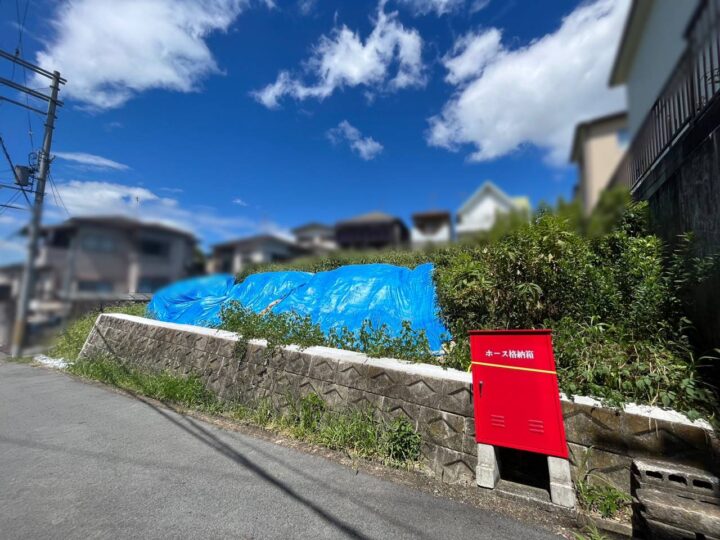 上牧町米山台B号地：土地