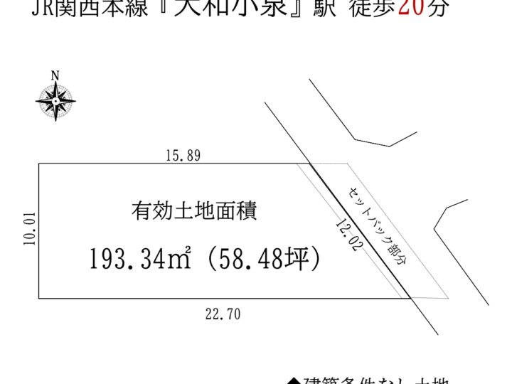 大和郡山市小泉町：土地