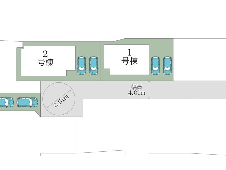 奈良市東木辻町2期1～3号棟：新築戸建
