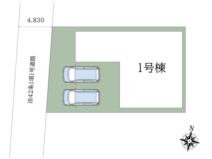 奈良市南紀寺町2丁目1号棟：新築戸建