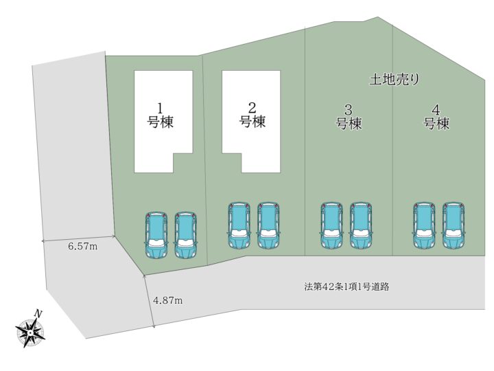奈良市疋田22-1期1・2号棟：新築戸建