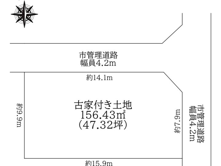 天理市前栽町：土地（弊社専任物件）