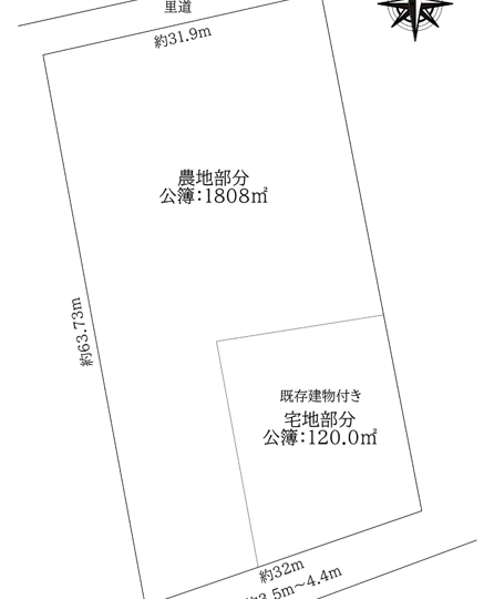 天理市東井戸堂町：土地