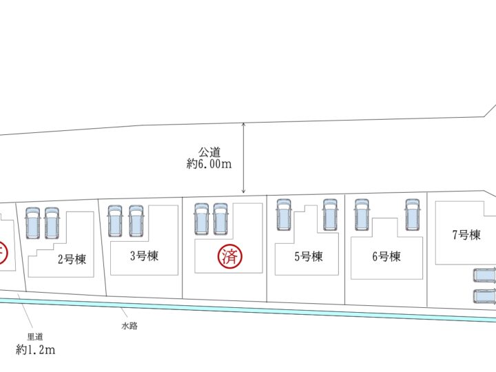 天理市前栽町2・3・5～７号棟：新築戸建