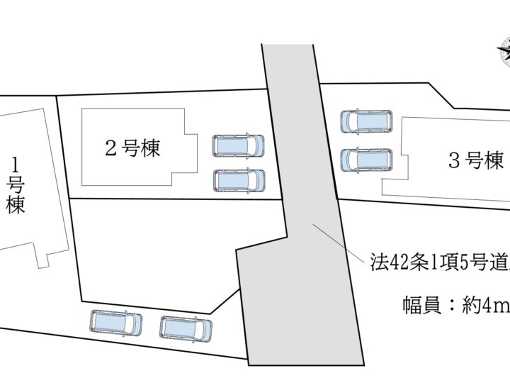 天理市石上町1～3号棟：新築戸建