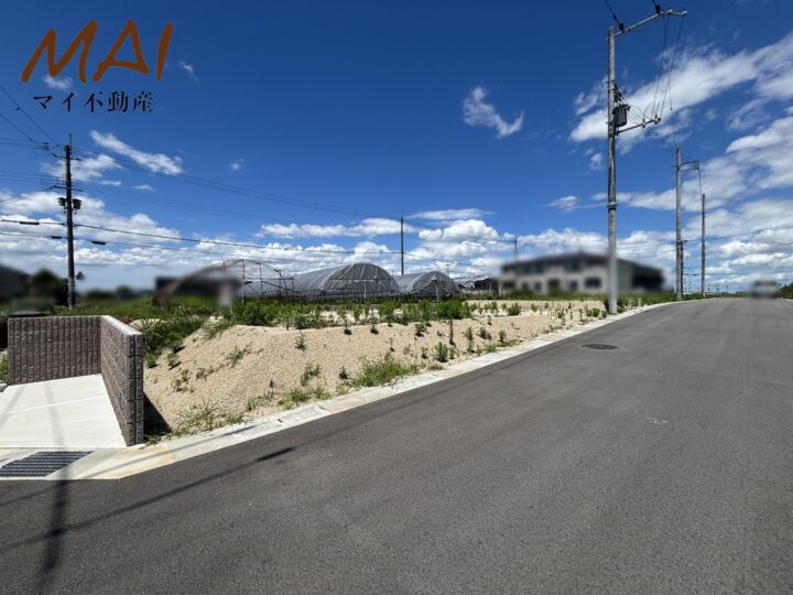 天理市柳本町：建築条件なし土地