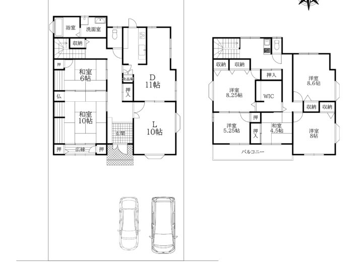 天理市田井庄町：中古戸建て