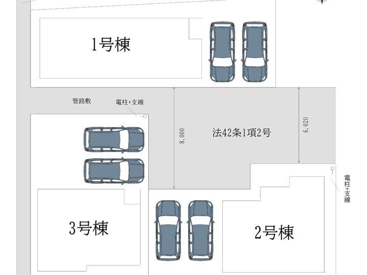 天理市二階堂上ノ庄町12期1~3号棟:新築戸建