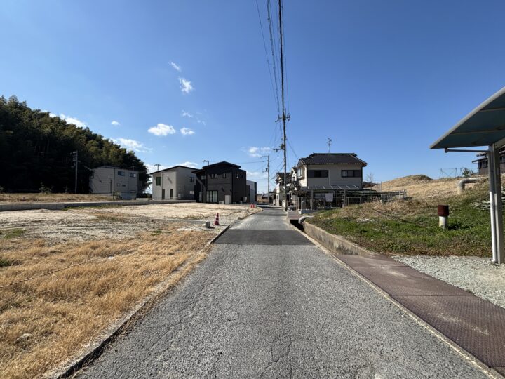 天理市石上町:建築条件なし土地