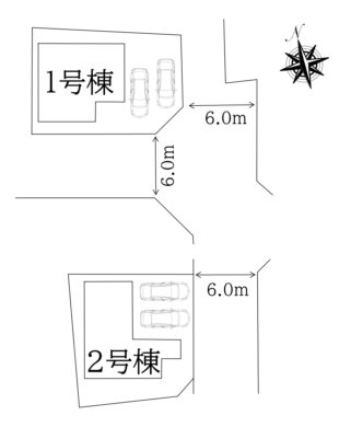 天理市平等坊町２期：新築一戸建て 間取り図