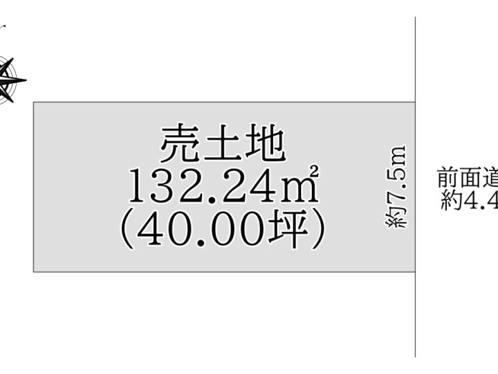 天理市富堂町：土地