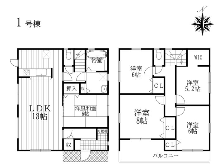 天理市長柄町２期：１号棟 新築戸建て